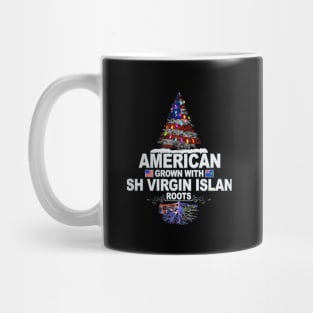 Christmas Tree  American Grown With British Virgin Islanders Roots - Gift for British Virgin Islanders From British Virgin Islands Mug